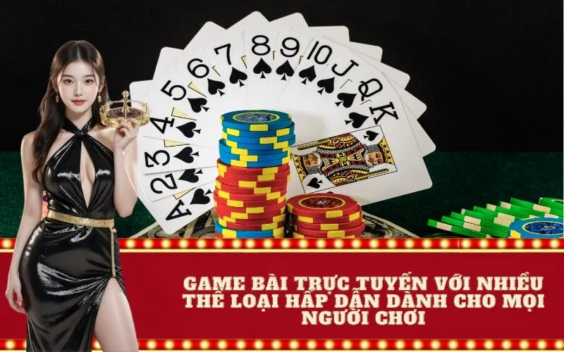Game bài trực tuyến với nhiều thể loại hấp dẫn dành cho mọi người chơi