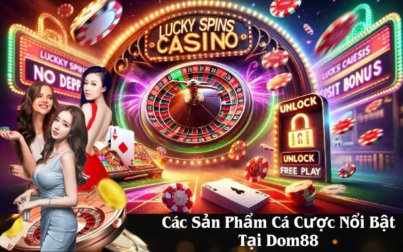 Các Sản Phẩm Cá Cược Nổi Bật Tại Dom88