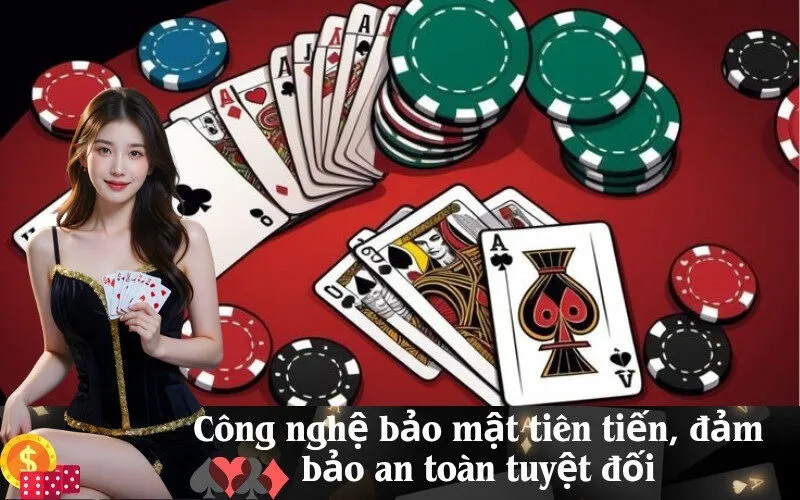 Công nghệ bảo mật tiên tiến, đảm bảo an toàn tuyệt đối