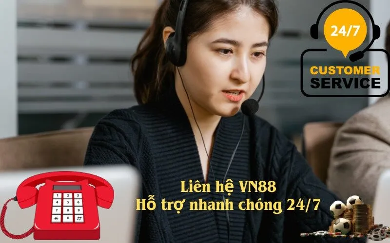  Liên hệ VN88 – Hỗ trợ nhanh chóng 24/7