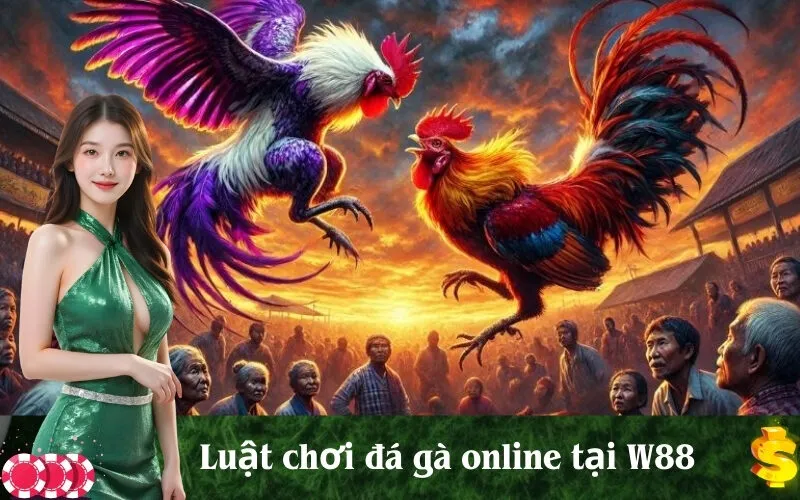 Luật chơi đá gà online tại W88