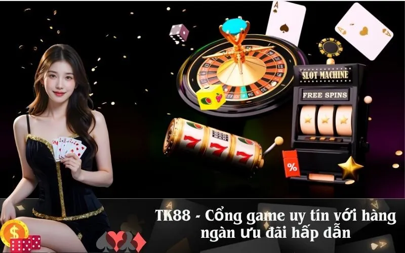 TK88 - Cổng game uy tín với hàng ngàn ưu đãi hấp dẫn