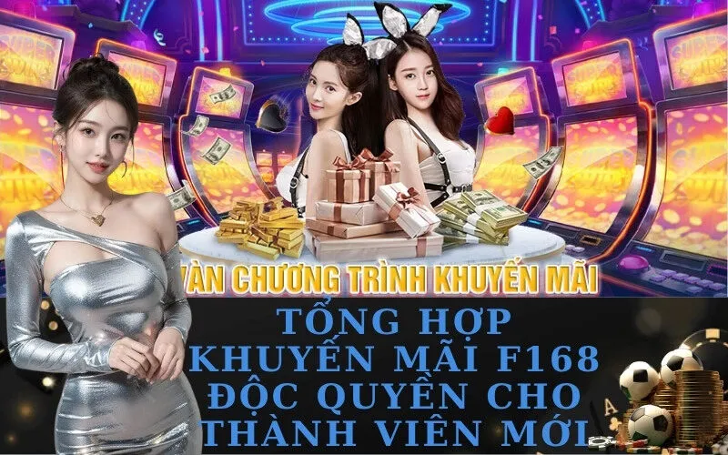 Tổng hợp khuyến mãi F168 độc quyền cho thành viên mới