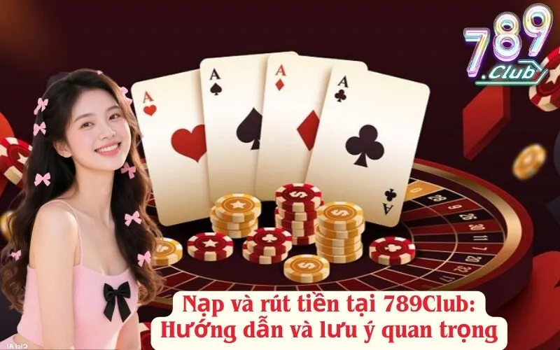 Nạp và rút tiền tại 789Club: Hướng dẫn và lưu ý quan trọng