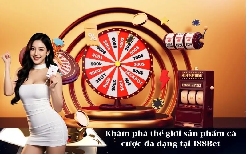 Khám phá thế giới sản phẩm cá cược đa dạng tại 188Bet