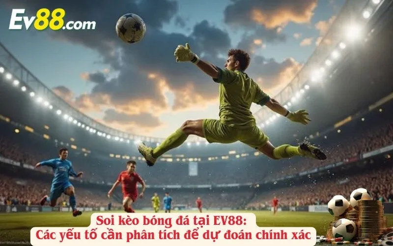 Soi kèo bóng đá tại EV88: Các yếu tố cần phân tích để dự đoán chính xác