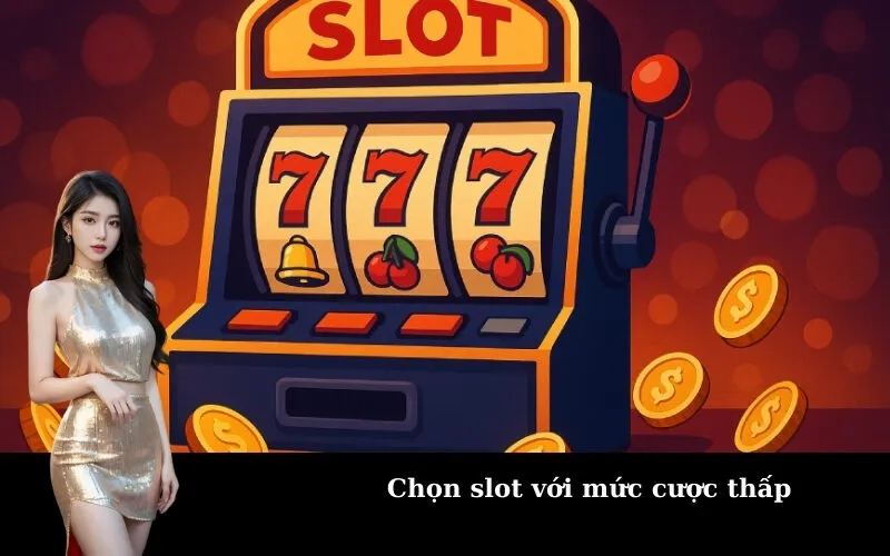 Chọn slot với mức cược thấp